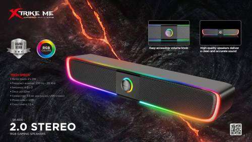 xtrike me SK-600 Speaker 2.0 (STEREO SPEAKERS)!!