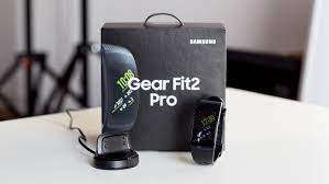 SAMSUNG GEAR FIT PRO2 BLACK WITH CHARGER - GREAT DEALS!!