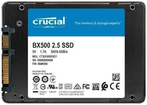 CRUCIAL BX500 240Gb Sata3 2.5` 3 Ssd Internal Solid State Drive - GREAT DEALS!!
