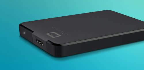 Western digital element -1 terabyte 2.5inch - external drive - black