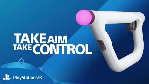 PS VR AIM GUN (WHITE)   -GREAT DEALS!!
