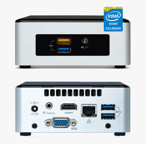 Intel Nuc Mini pc (NUC5CPYH) Celeron n3050, 8GB DDR3 RAM, 120GB SSD!! great deal!!