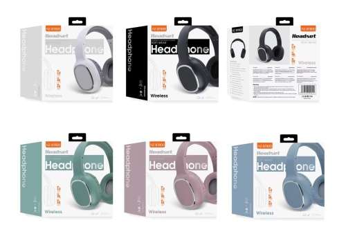 HEADSET HZ-BT800 W/L BLUETOOTH V5.1 RECHARGEABLE/ADJ HBAND WITH MIC -  GREAT DEALS!!