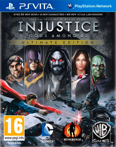 PS VITA INJUSTICE GODS AMONG US_ GREAT DEAL!!