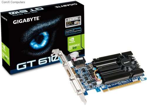Gigabyte Gigabyte nVidia Geforce GT 610 Graphics Card (1GB)(PCI-E 2.0)/64bit -GREAT DEALS!!
