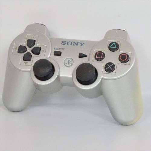 PS3 WIRELESS CONTROLLER SILVER - GREAT DEALS!!