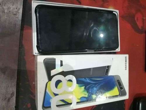 Samsung galaxy A80 128gb 8gb ram 4G in the box with accessories !!