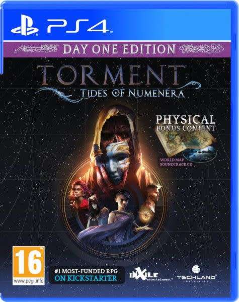 PS4 TORMENT: TIDES OF NUMENERA (no cover)_ GREAT DEAL!!
