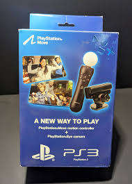 PS3 MOVE BUNDLE (1X MOVE GAME 1x MOTION CONTROLLER 1x EYE CAMERA) -GREAT DEALS!!