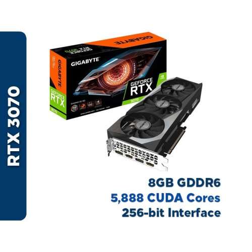 Gigabyte GeForce RTX 3070 GAMING OC 8G GAMING OC-8GD 8GB GDDR6 256-bit PCI-E 4.0 Desktop Graphics!