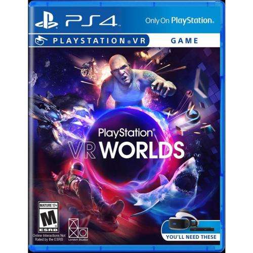 PS4 PLAYSTATION VR WORLDS_ GREAT DEAL!!