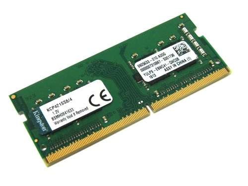 Kingston KCP421SS8/4 4GB 1Rx8 2133MHz PC4-17000 260pin Laptop / Notebook !! GREAT DEALS!!
