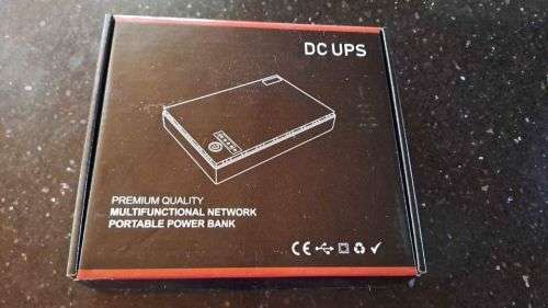 Mini UPS | Router / ONT / CCTV Backup Power Supply 10400MAH 36W - great deals!!
