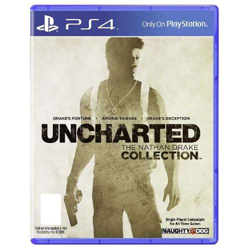 PS4 UNCHARTED THE NATHAN DRAKE COLLECTION_ GREAT DEAL!!