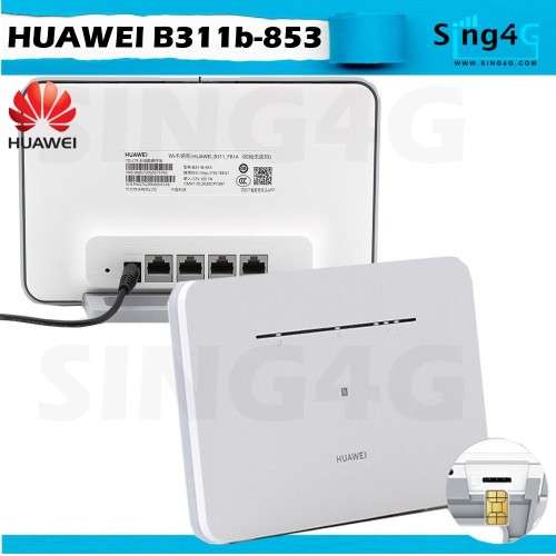 Huawei B311B-853 4G Router White | 802.11ac WiFi, SIM Slot, VoIP, 4G CAT.11!! GREAT DEAL