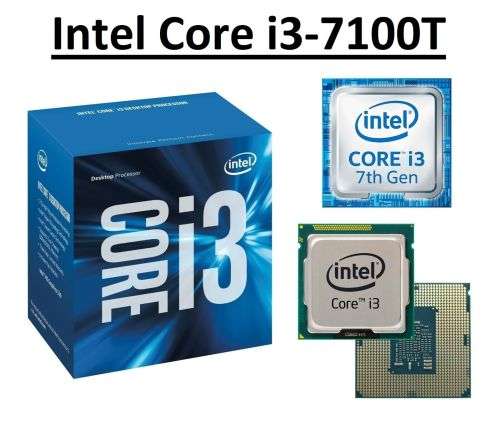 Intel Core i3-7100T SR35P Dual Core Processor 3.4 GHz, Socket LGA1151, 35W CPU!! great deal!!