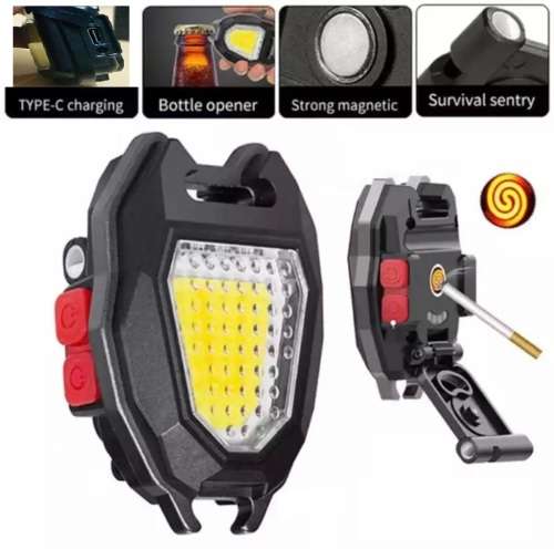Led rechargeable keychain light w5144