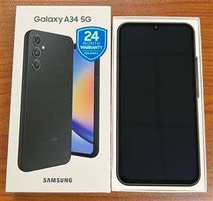 Samsung A34 5G Dual Sim 128GB - Awesome Graphite(SM-A346E/DSN) - great deal !!