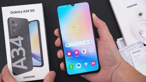 Samsung A34 5G Dual Sim 128GB - Awesome Graphite(SM-A346E/DSN) - great deal !!