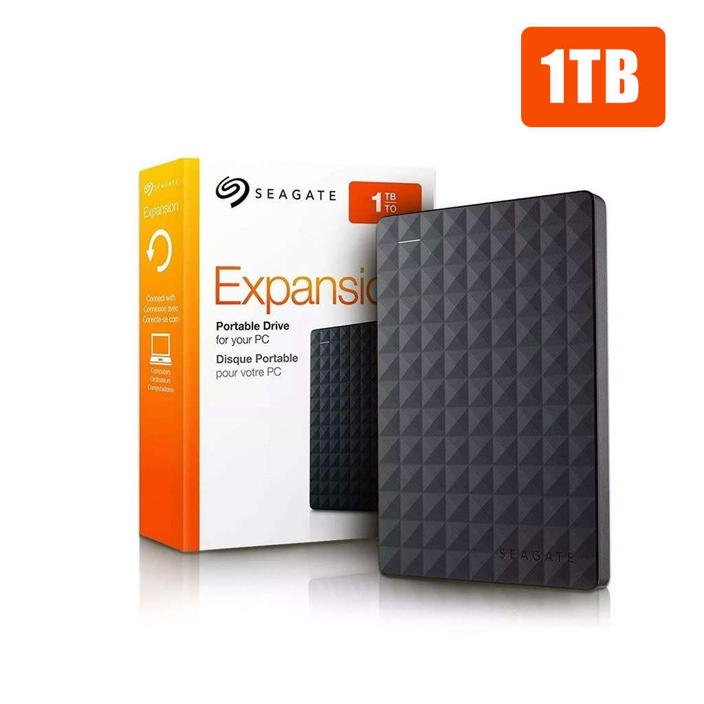 Seagate 2.5-inch 1TB USB 3.0 External Harddrive Basic (BLACK) - GREAT DEALS!!