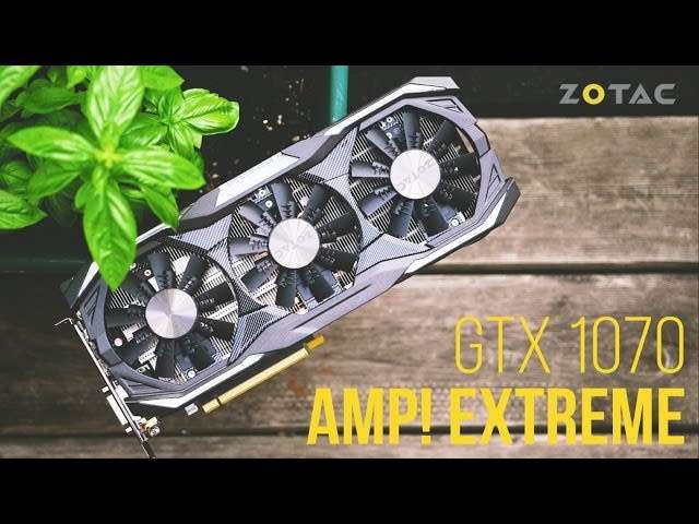 Zotac GeForce GTX 1070 AMP Extreme ZT-P10700B-10P 8GB GDDR5 256-bit PCI-E 3.0 Desktop Graphics Card!