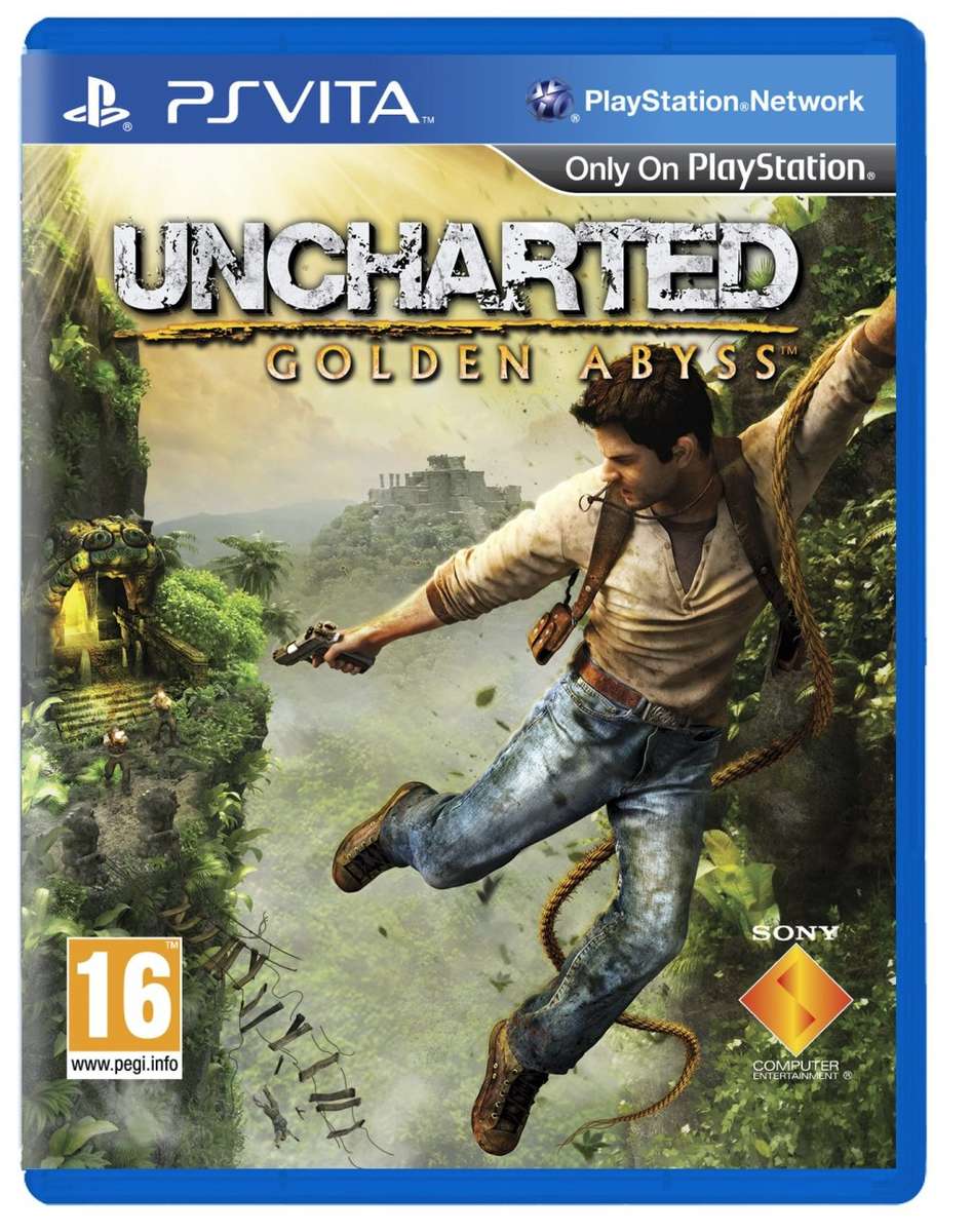 ps vita Uncharted golden abyss_  no cover GREAT DEAL!!