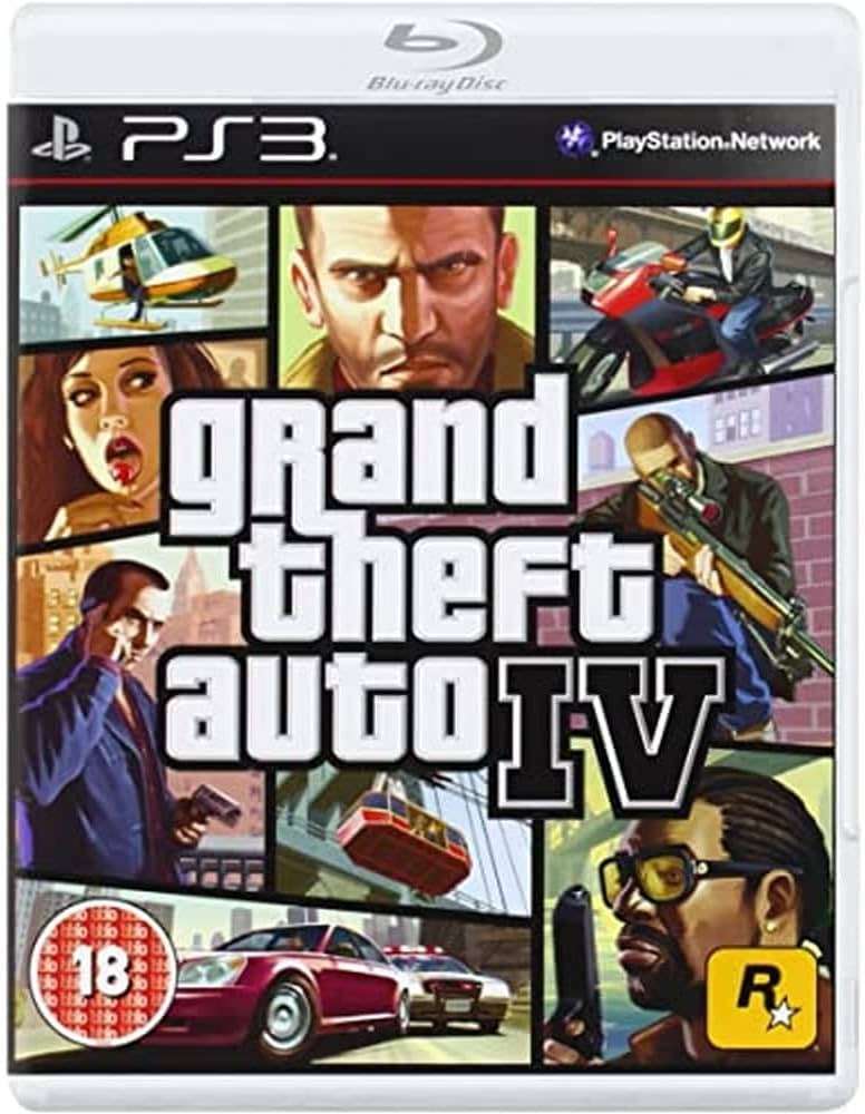 Grand Theft Auto IV - Ps3 game