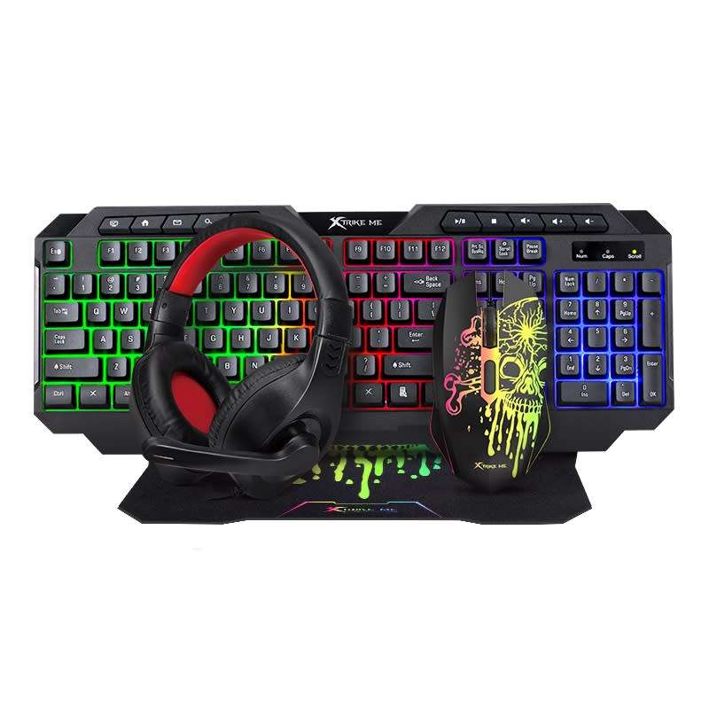 XTRIKE GAMING COMBO 4IN1 CMX-415 KEYBOARD & MOUSE GAMING COMBO