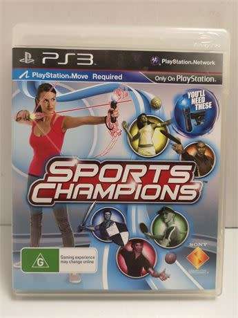 PS3 MOVE BUNDLE (1X MOVE GAME 1x MOTION CONTROLLER 1x EYE CAMERA) -GREAT DEALS!!