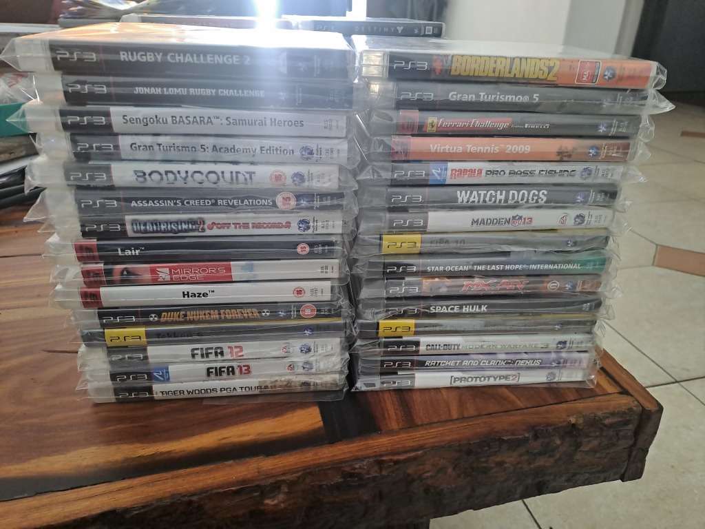 100 PS3 ORIGINAL GAMES