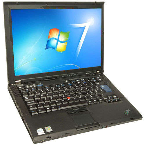 LENOVO THINKPAD T61 CORE 2 DUO LAPTOP WITH FINGERPRINT PASSWORD