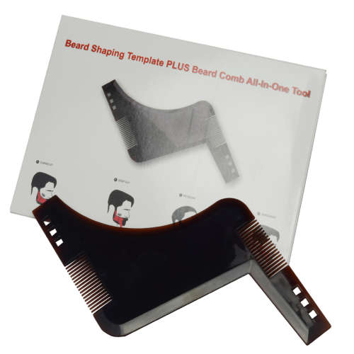 Beard Stencil (Black)