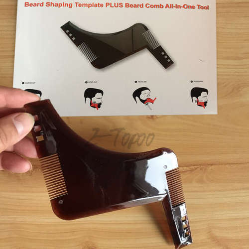 Beard Stencil (Black)