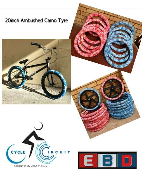 20" BMX / Bike Camo Tyre