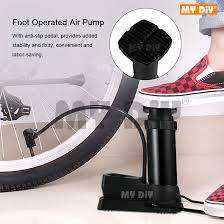 4-in-1 Heavy-Duty Foot Pump