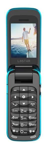 Worlds Smallest Flip Phone (BLUE)