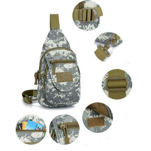 Camo Green Sachel Backpack