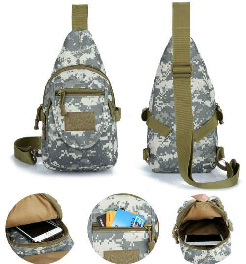 Camo Green Sachel Backpack