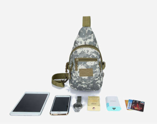 Camo Green Sachel Backpack