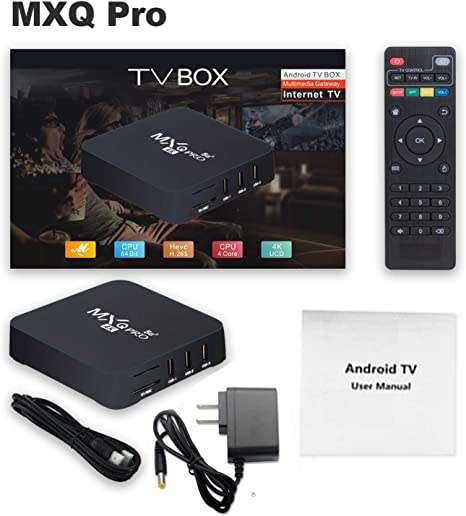 MXQ 4K Pro 5G Android 11.1 TV Box 2022