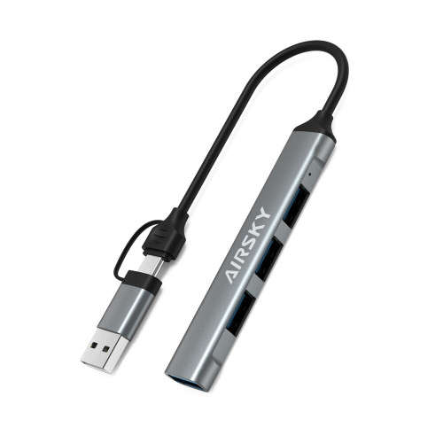 2-in-1 USB-C / USB 4 Port Hub