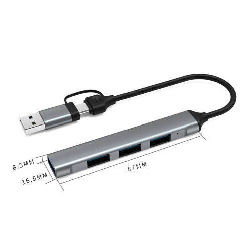 2-in-1 USB-C / USB 4 Port Hub