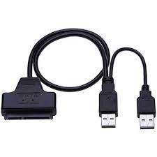 USB 2.0 To SATA 2.0 II HDD/SSD Adapter Converter Cable