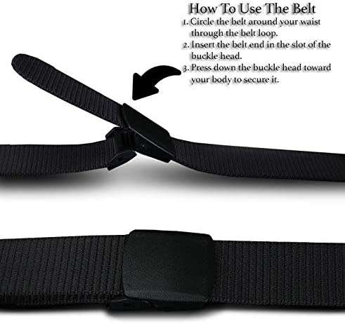 ***GOLF*** Webbed Belt with Plastic Buckle