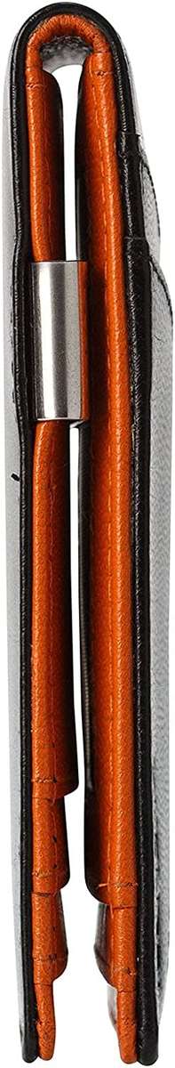 Modern Slim RFID Wallet with Money-Clip