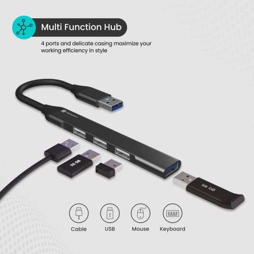 4-in-1 USB Hub ***Display Stock***