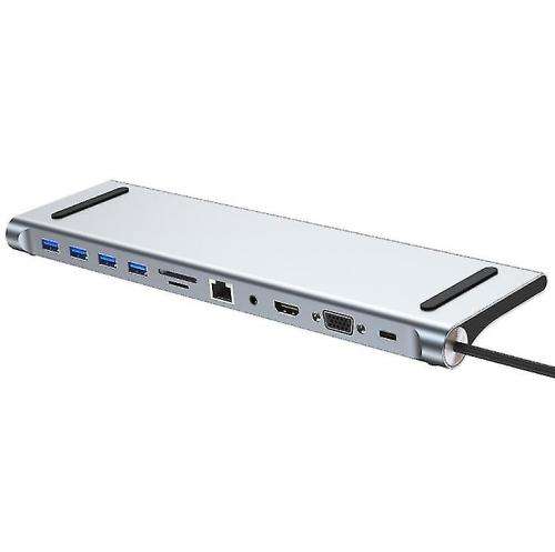 11 in 1 USB Type-C Docking Station | Laptop Port Replicator