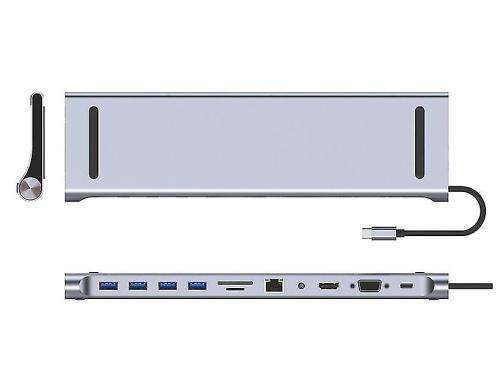 11 in 1 USB Type-C Docking Station | Laptop Port Replicator