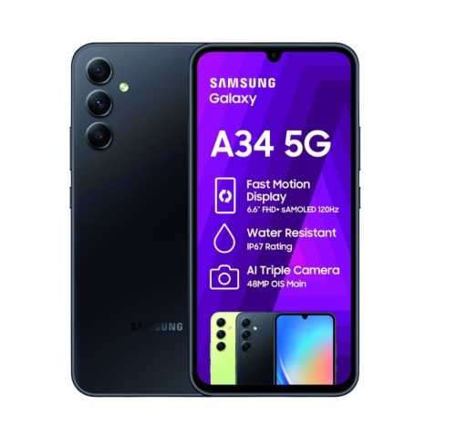 Samsung A34 5g Dual Sim Black