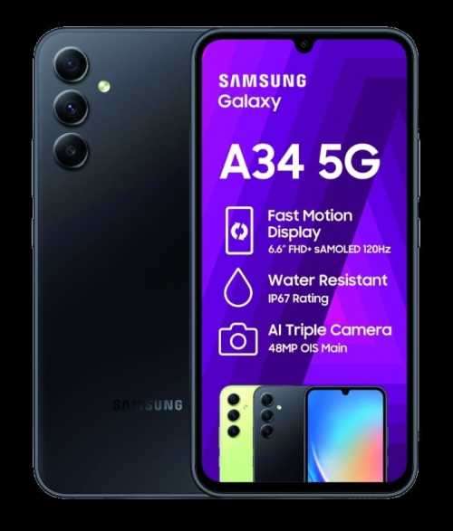 Samsung A34 5g Dual Sim Black